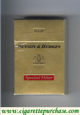 Benson and Hedges Special Filter cigarettes king size